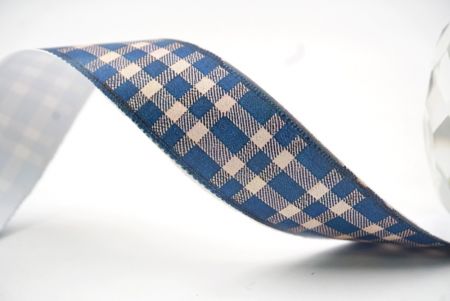 Maritimes Blaues Karoband_AI